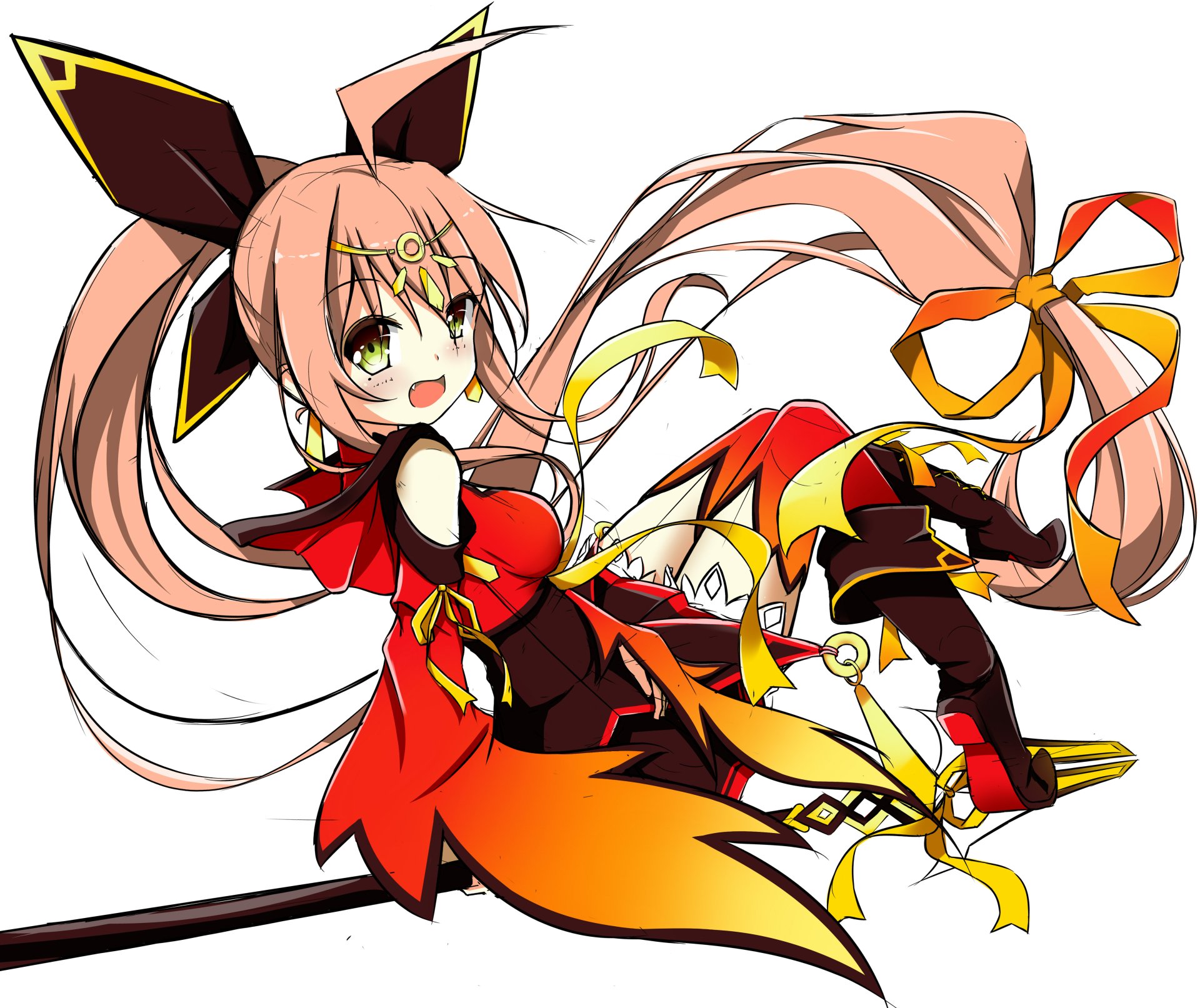 Download Video Game Elsword 4k Ultra HD Wallpaper by 石崎 沐