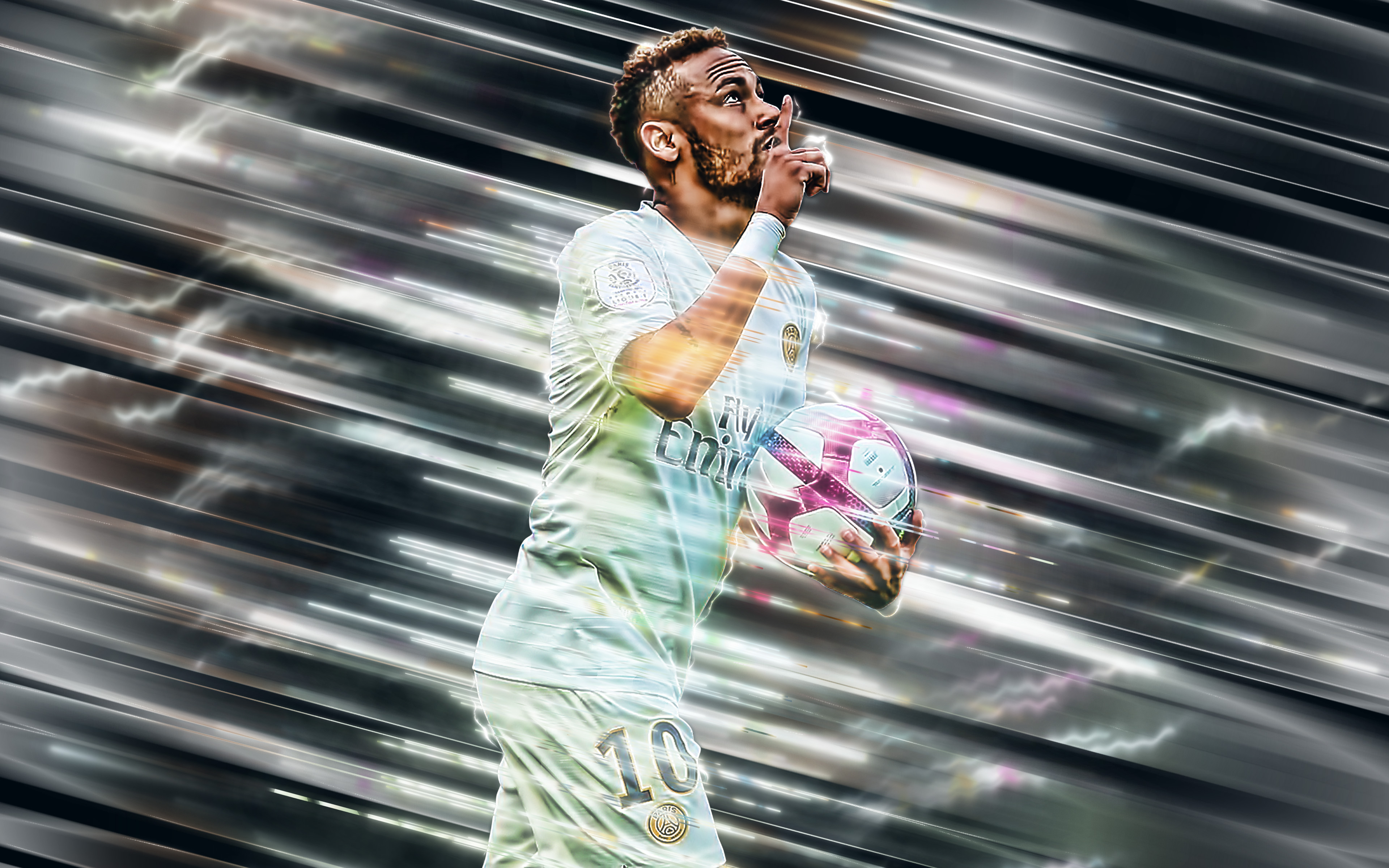 Download Paris Saint Germain F C Soccer Brazilian Neymar Sports K Ultra Hd Wallpaper