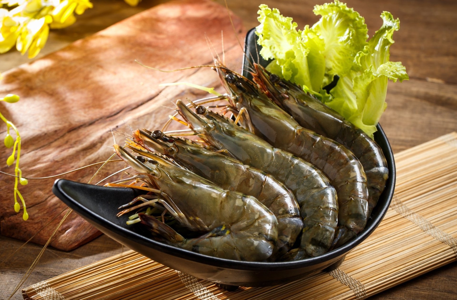 Download Food Shrimp HD Wallpaper