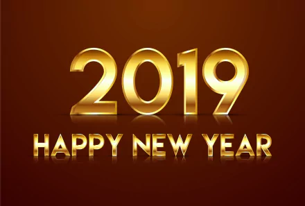 Happy New Year holiday New Year 2019 HD Desktop Wallpaper | Background Image