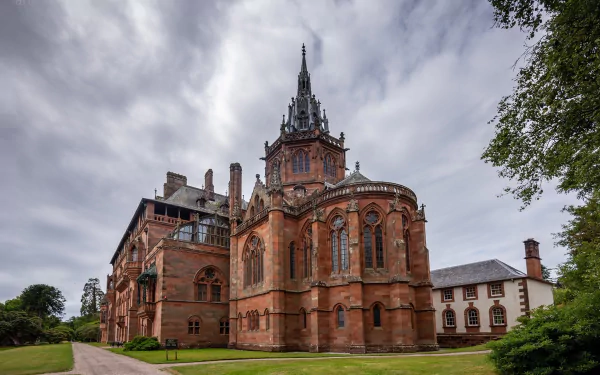 Mount Stuart House man made mansion HD Desktop Wallpaper | Background Image