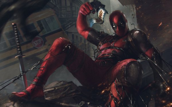 Comics Deadpool Symbiote HD Wallpaper | Background Image