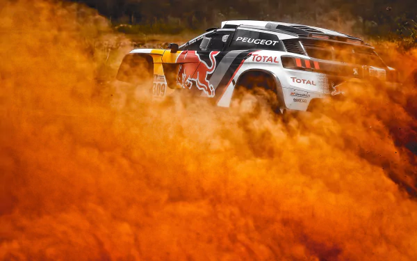 Peugeot rallying Sports HD Desktop Wallpaper | Background Image