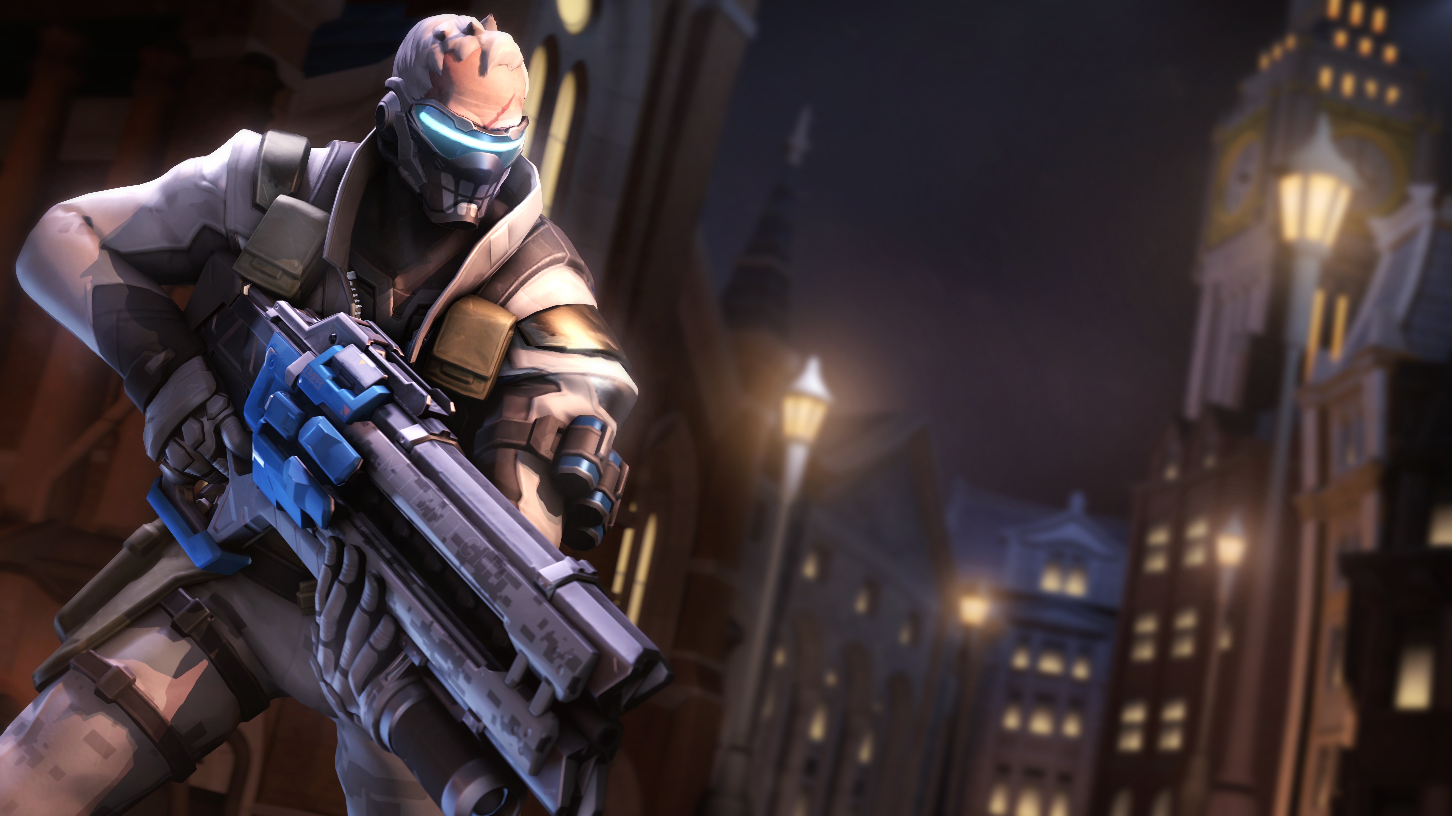 Download Soldier: 76 (Overwatch) Video Game Overwatch 4k Ultra HD Wallpaper