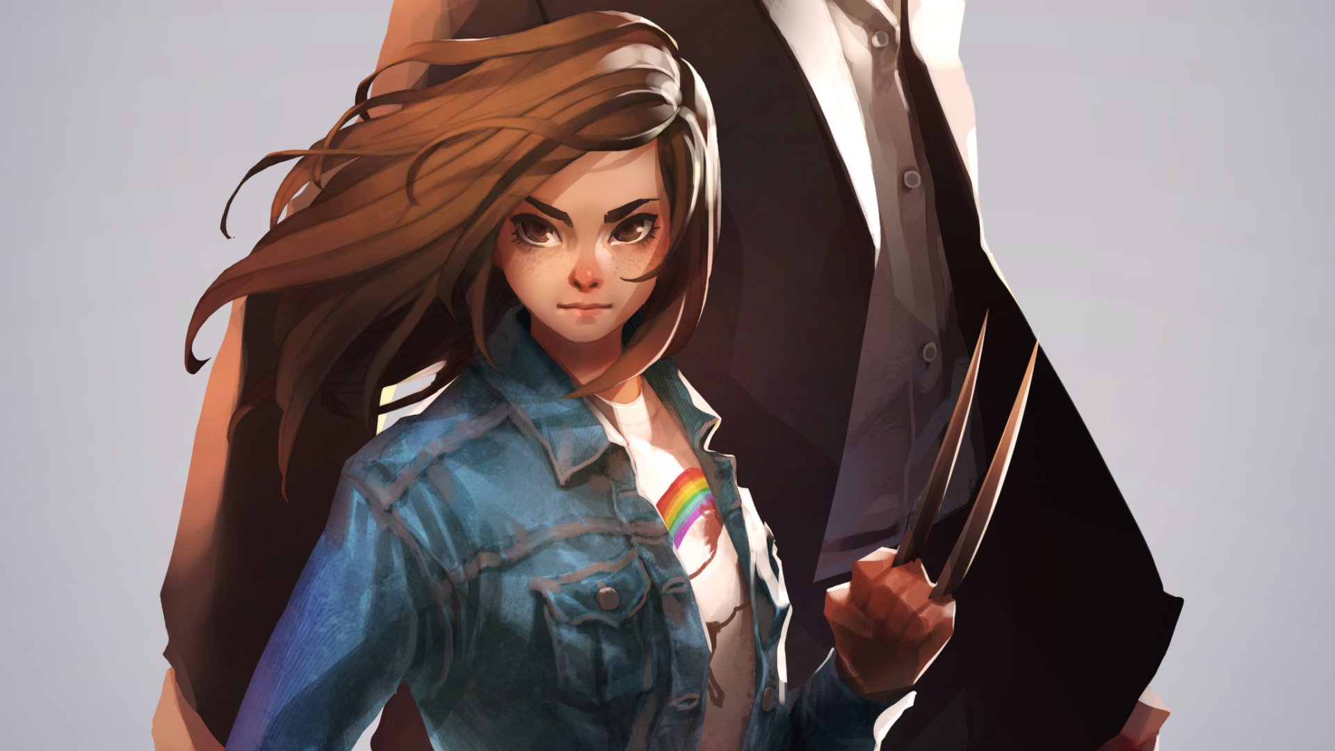 Download Comic X-23 HD Wallpaper by Chanon Suasungnern