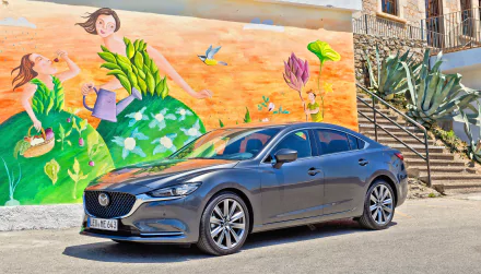 silver car car Mazda vehicle Mazda6 HD Desktop Wallpaper | Background Image