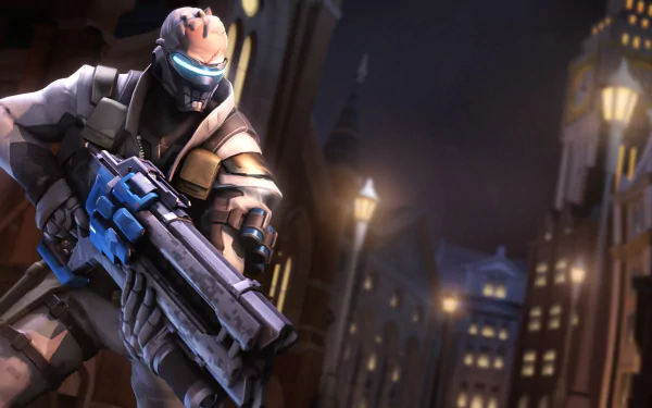 Soldier: 76 (Overwatch) video game Overwatch HD Desktop Wallpaper | Background Image