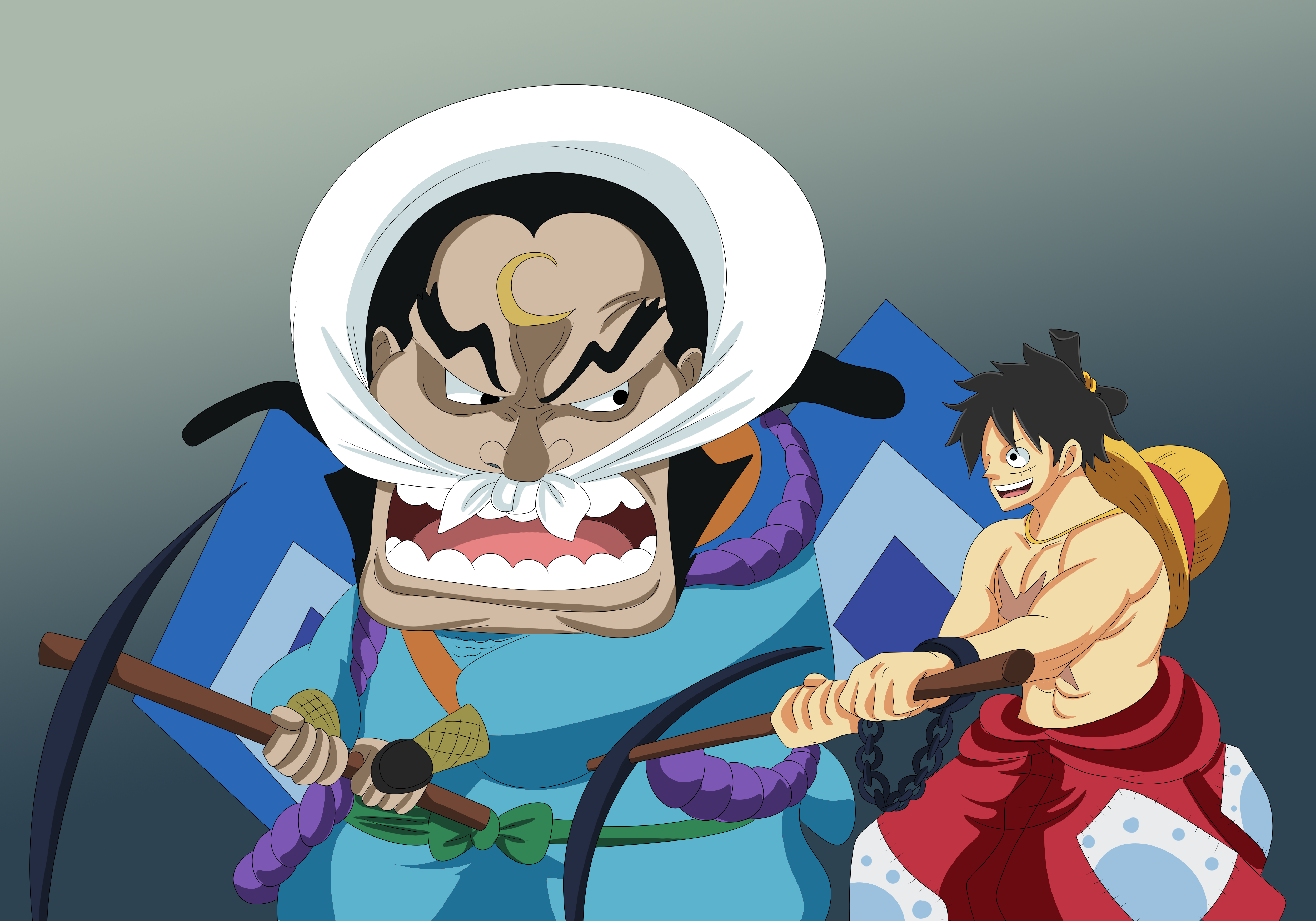 One Piece 4k Ultra Hd Wallpaper Background Image 5000x3500