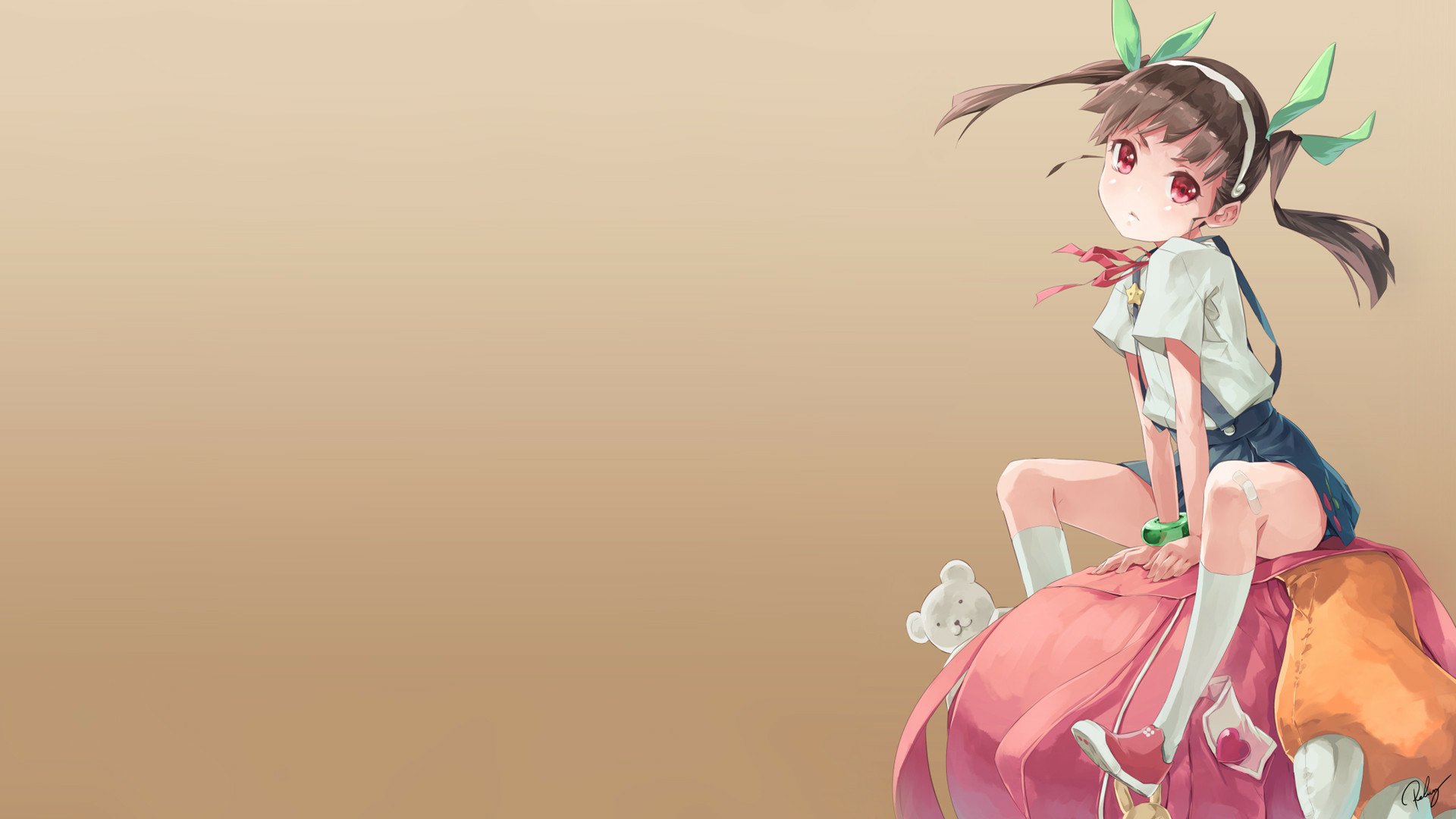 Download Mayoi Hachikuji Anime Monogatari (Series) HD Wallpaper