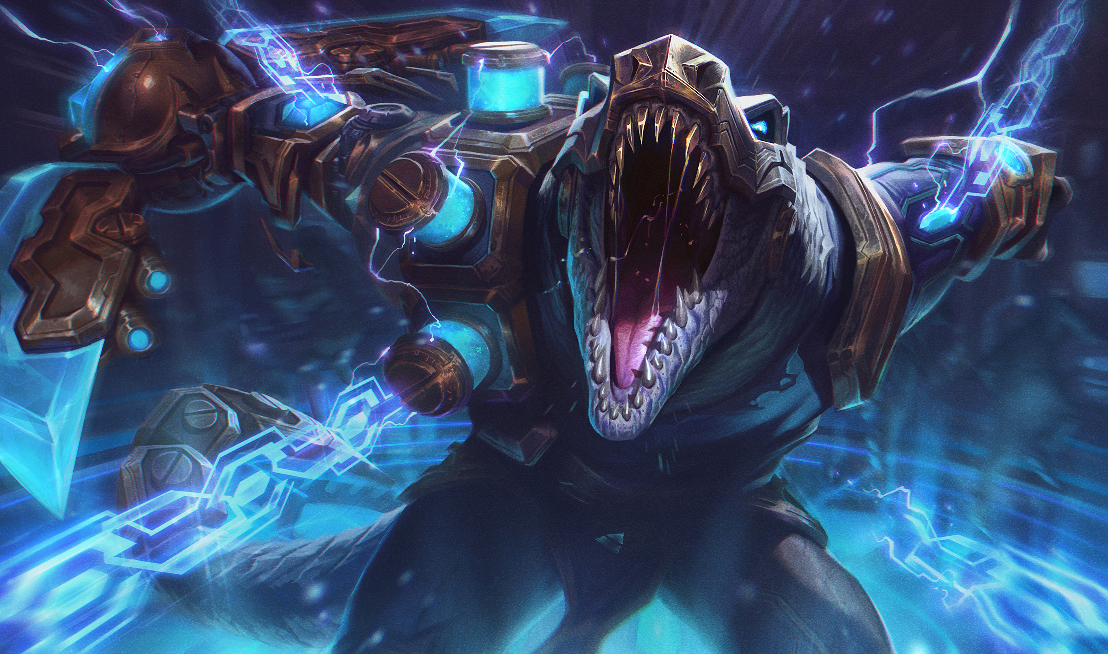 Hextech Renekton 4k Ultra HD Wallpaper | Background Image ...