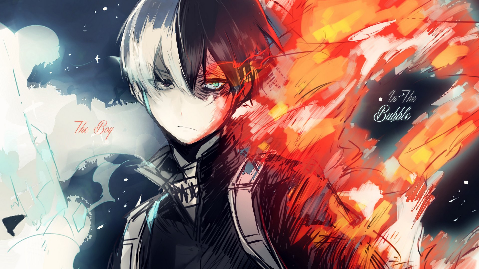 Download Shoto Todoroki Anime My Hero Academia Hd Wallpaper