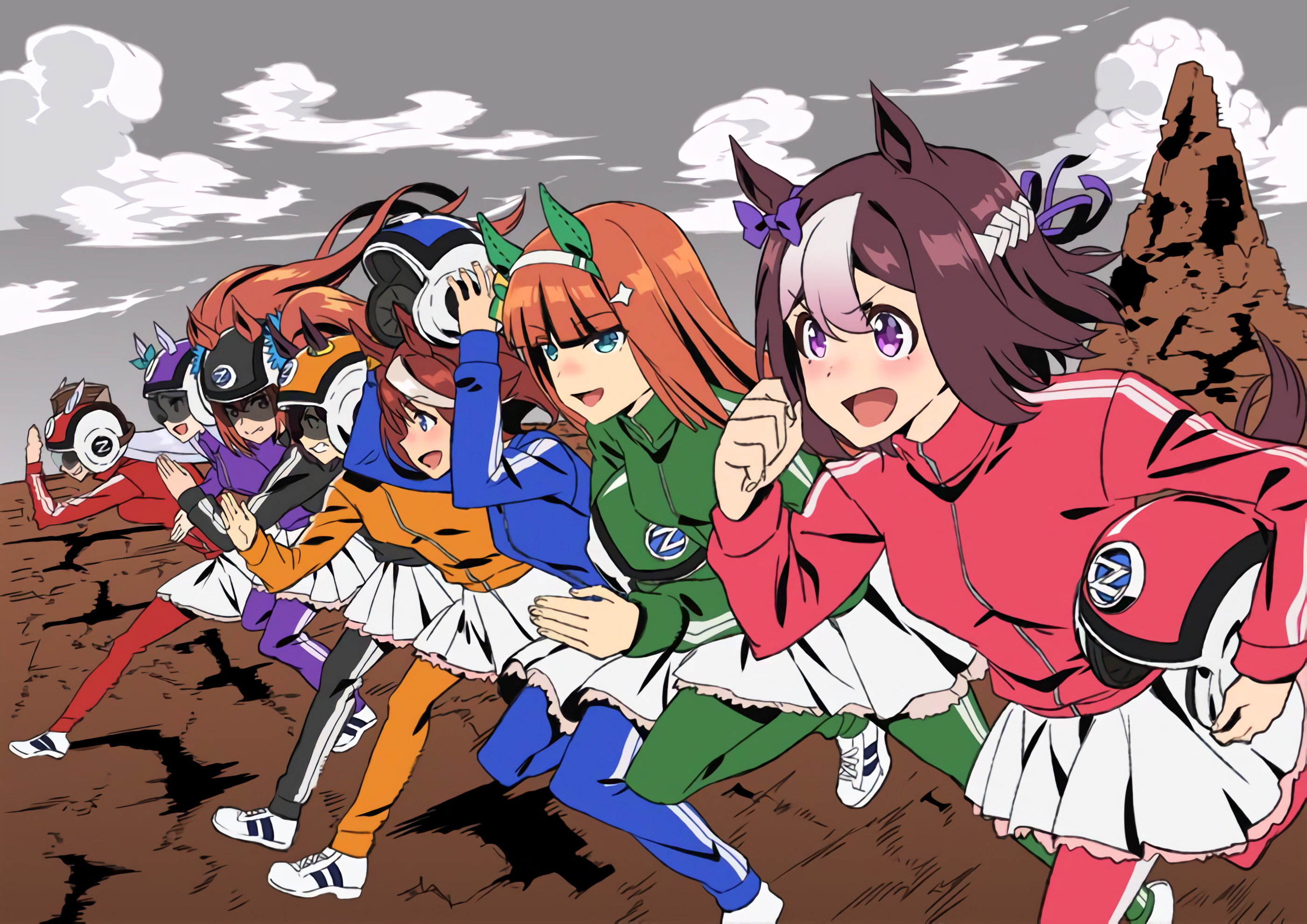 Anime Uma Musume: Pretty Derby HD Wallpaper