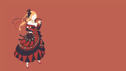 minimalist Priscilla Barielle Anime Re:Zero - Starting Life in Another World minimalist anime HD Desktop Wallpaper | Background Image