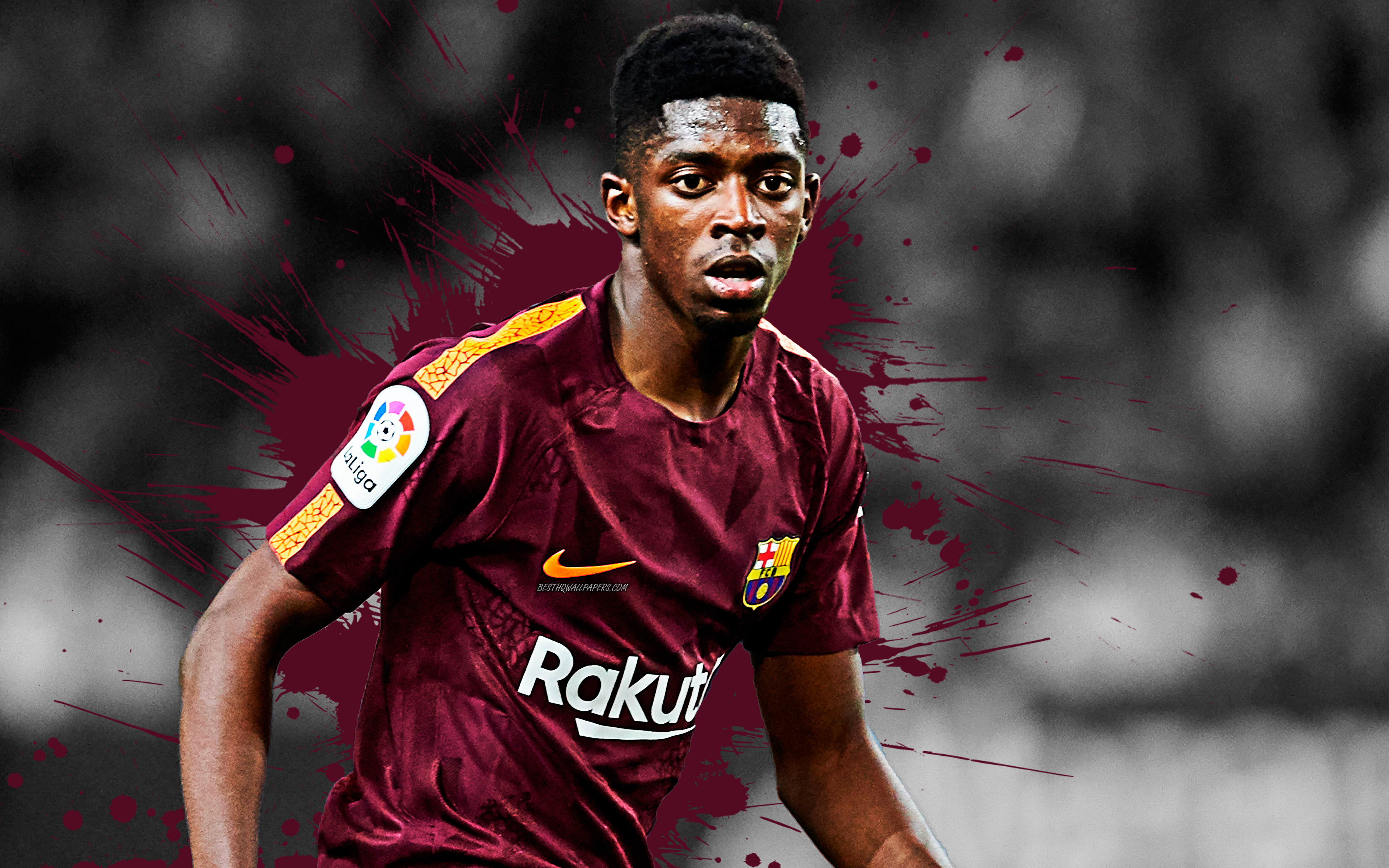 Ousmane Dembele Wallpapers  Top Free Ousmane Dembele Backgrounds   WallpaperAccess