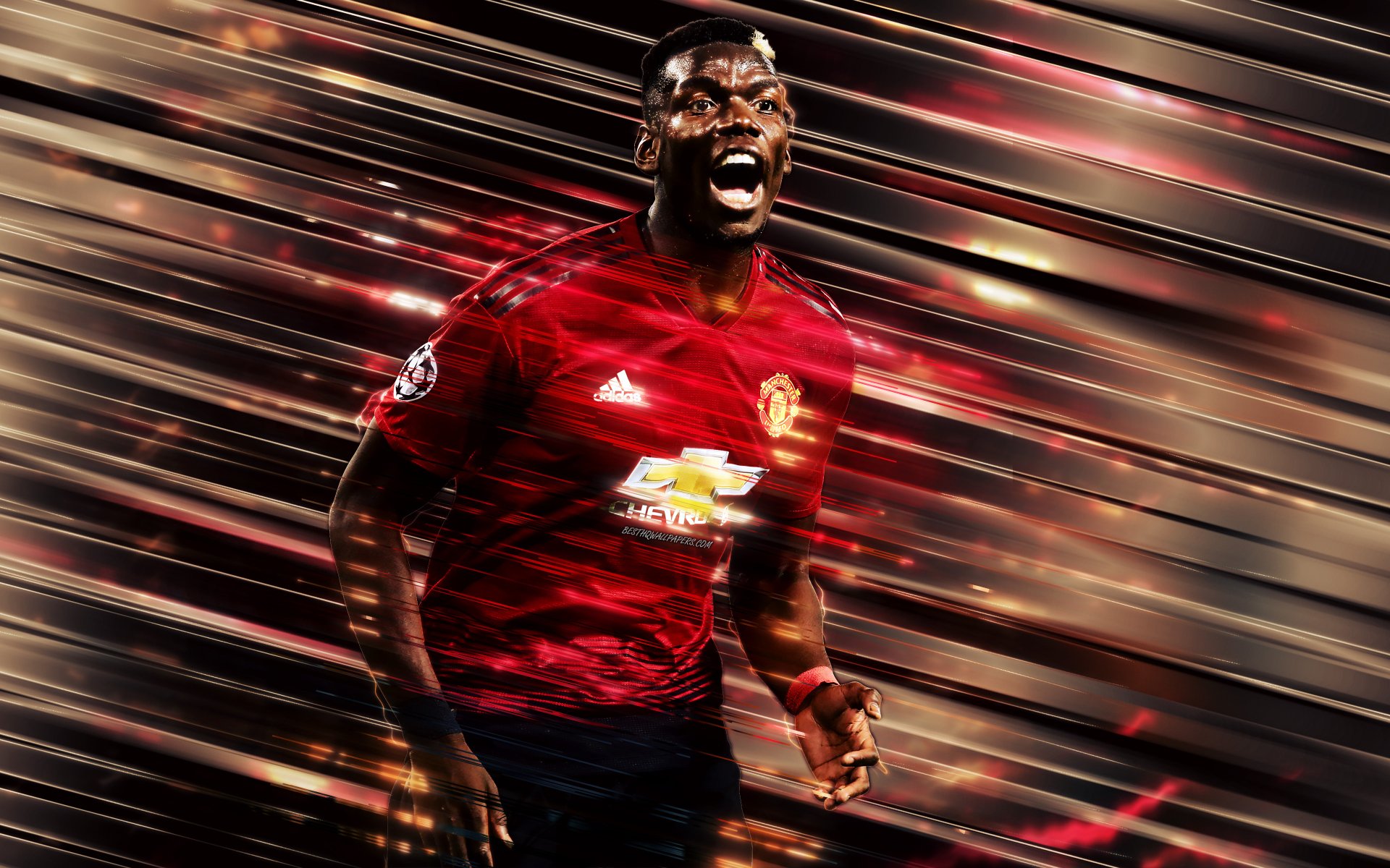 Download Manchester United F.C. Soccer French Paul Pogba Sports 4k ...