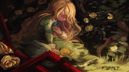 Mary (Ib) video game Ib (2012) HD Desktop Wallpaper | Background Image