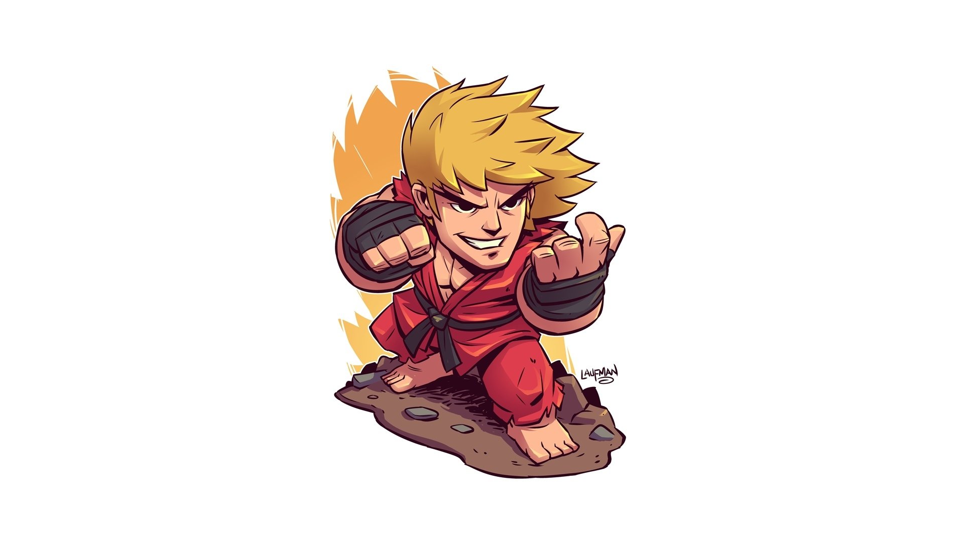 Download Ken Masters Video Game Street Fighter HD Wallpaper by Derek Laufman