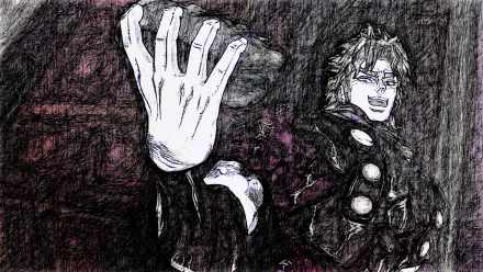 Dio Brando Anime Jojo's Bizarre Adventure HD Desktop Wallpaper | Background Image