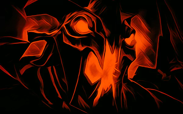 HD PC desktop wallpaper featuring Shadow Fiend from DotA 2, showcasing the character's fiery, menacing design in vivid red and black tones.