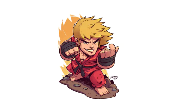 Ken Masters video game Street Fighter HD Desktop Wallpaper | Background Image