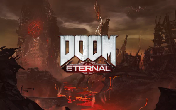 video game DOOM Eternal HD Desktop Wallpaper | Background Image