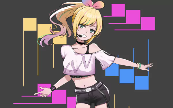 Kizuna AI Anime AI Channel HD Desktop Wallpaper | Background Image