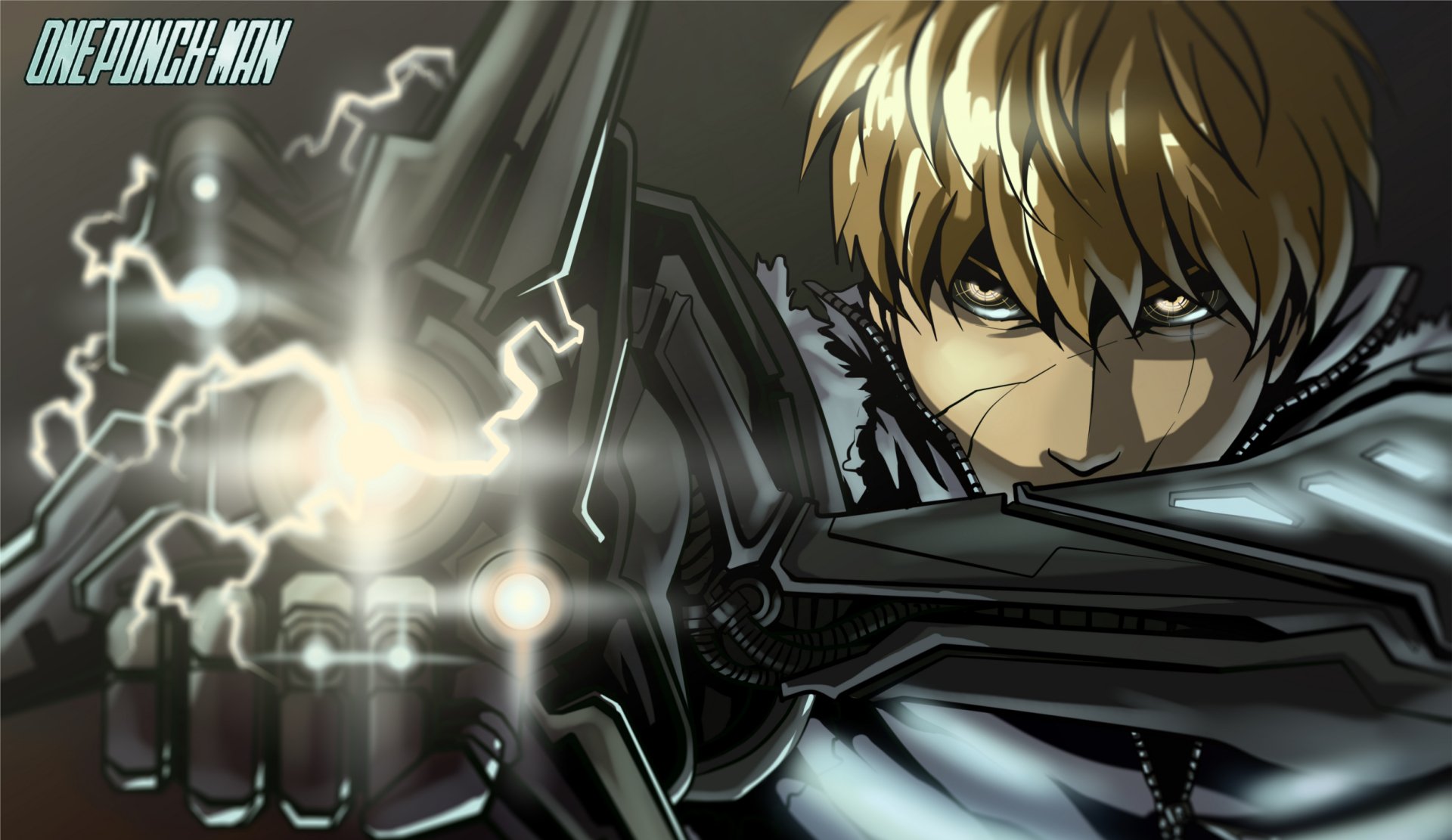 Download Genos (One-Punch Man) Anime One-Punch Man HD Wallpaper by Мэйв