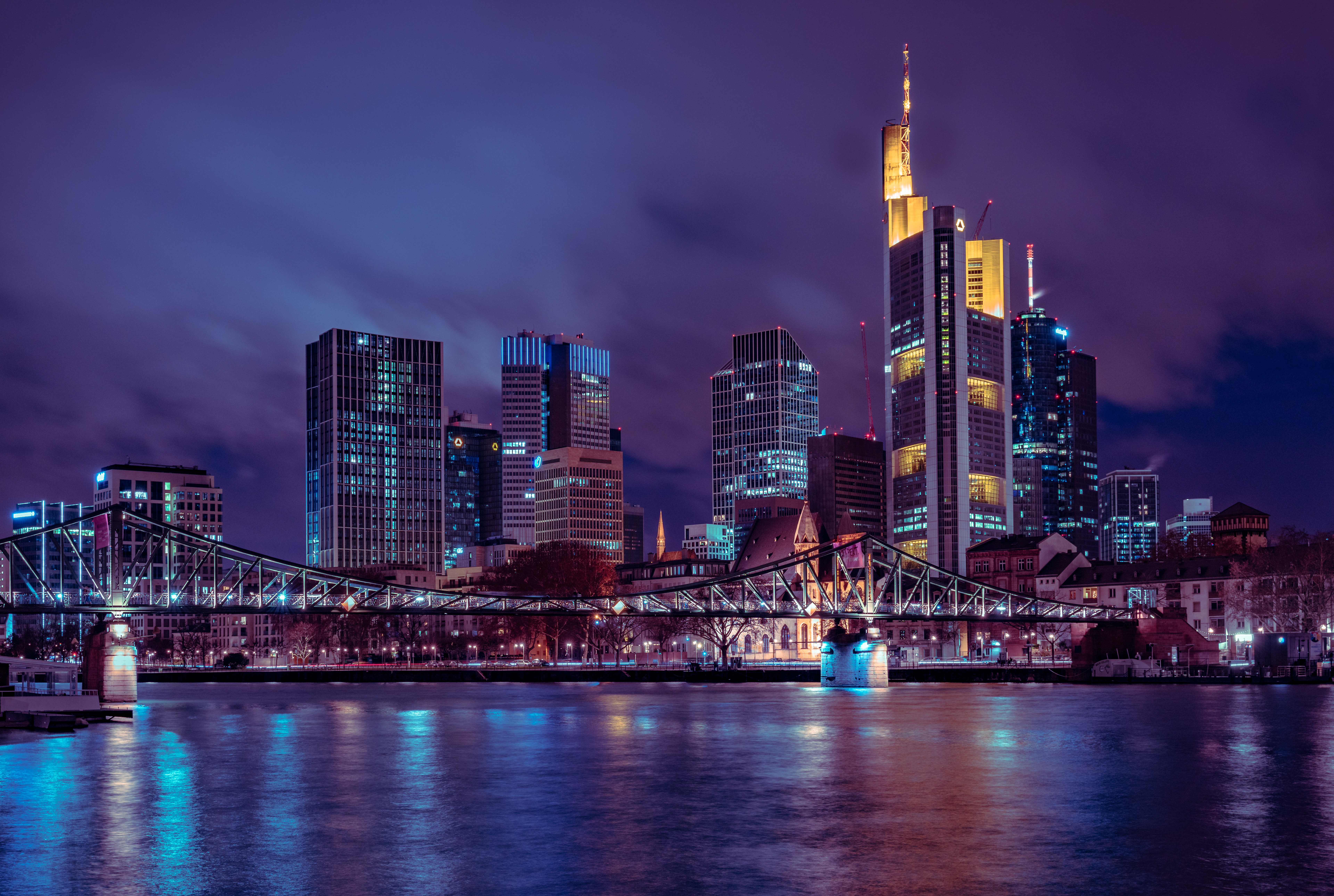 Frankfurt 4k Ultra HD Wallpaper
