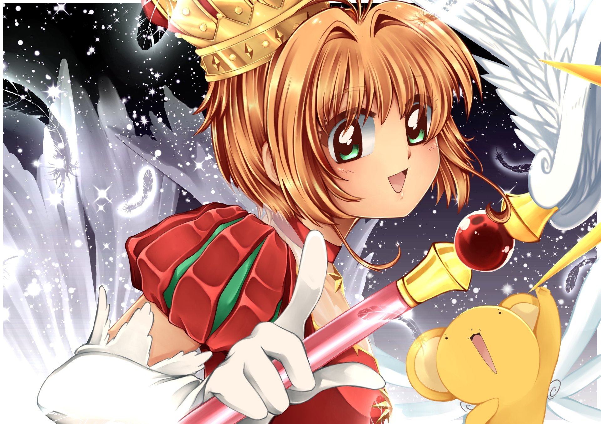 Download Sakura Kinomoto Anime Cardcaptor Sakura 4k Ultra HD Wallpaper by sarah-chibi