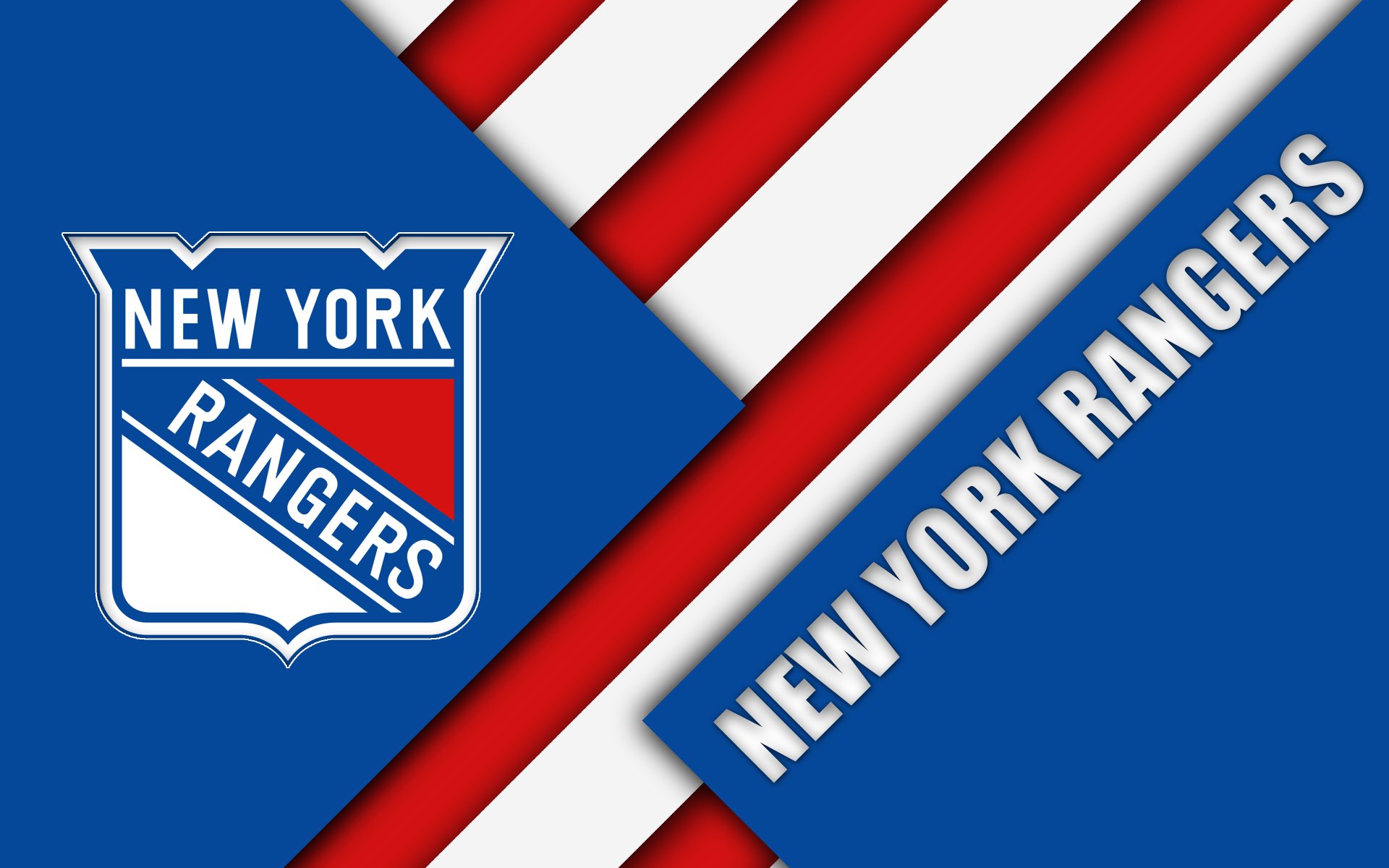 New York Rangers 4K Wallpaper