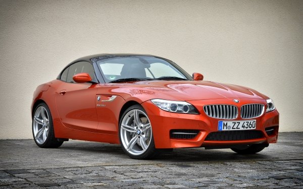 Vehicles BMW Z4 BMW Car Orange Car HD Wallpaper | Background Image