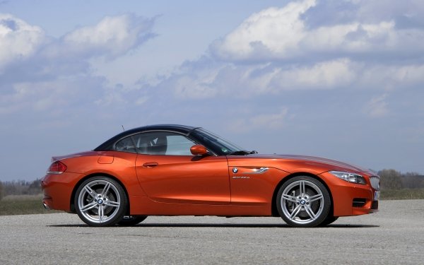 Vehicles BMW Z4 BMW Car Orange Car HD Wallpaper | Background Image