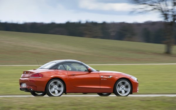 Vehicles BMW Z4 BMW Car Orange Car HD Wallpaper | Background Image