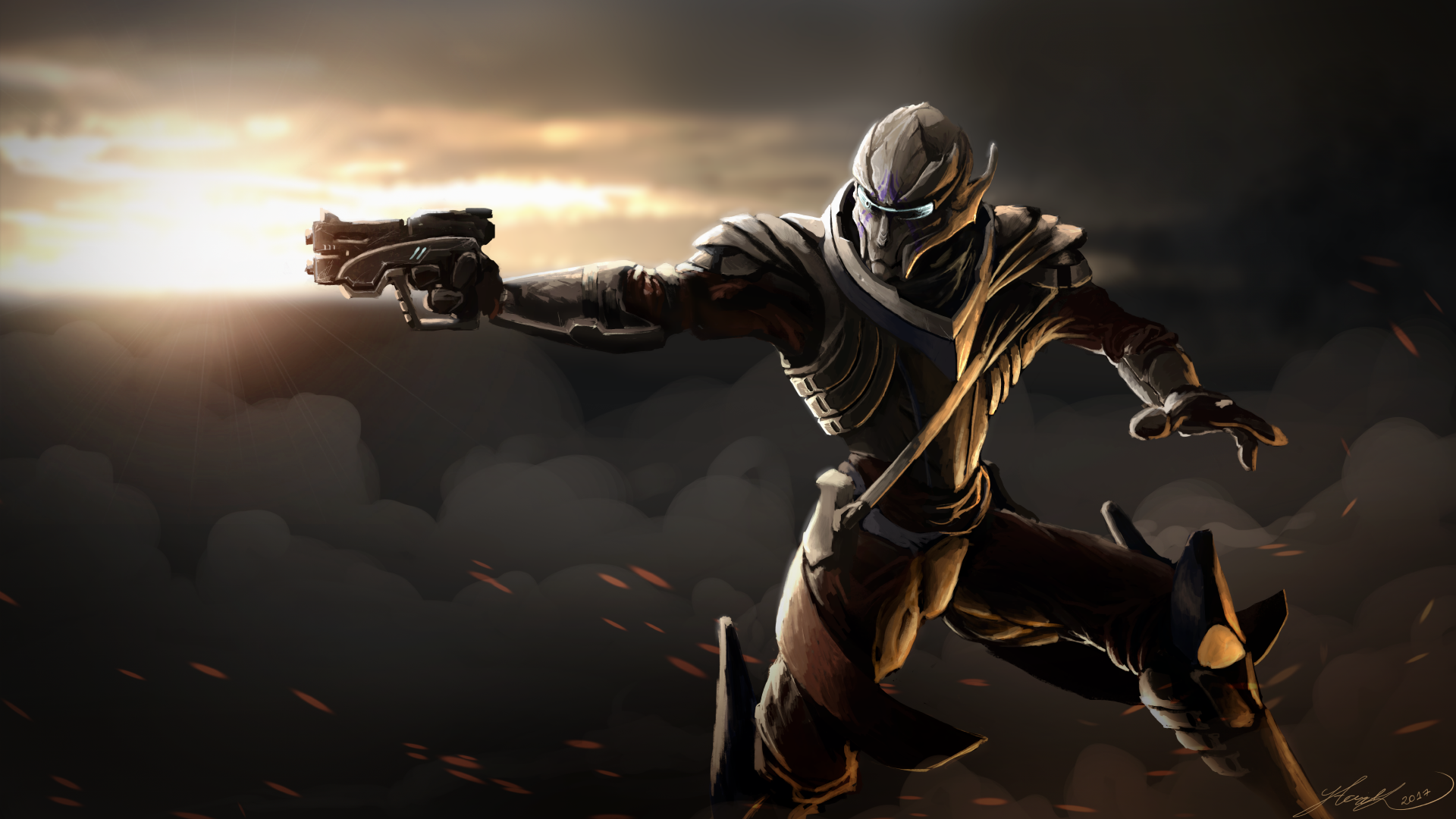 Download Video Game Mass Effect: Andromeda HD Wallpaper by Yacrical