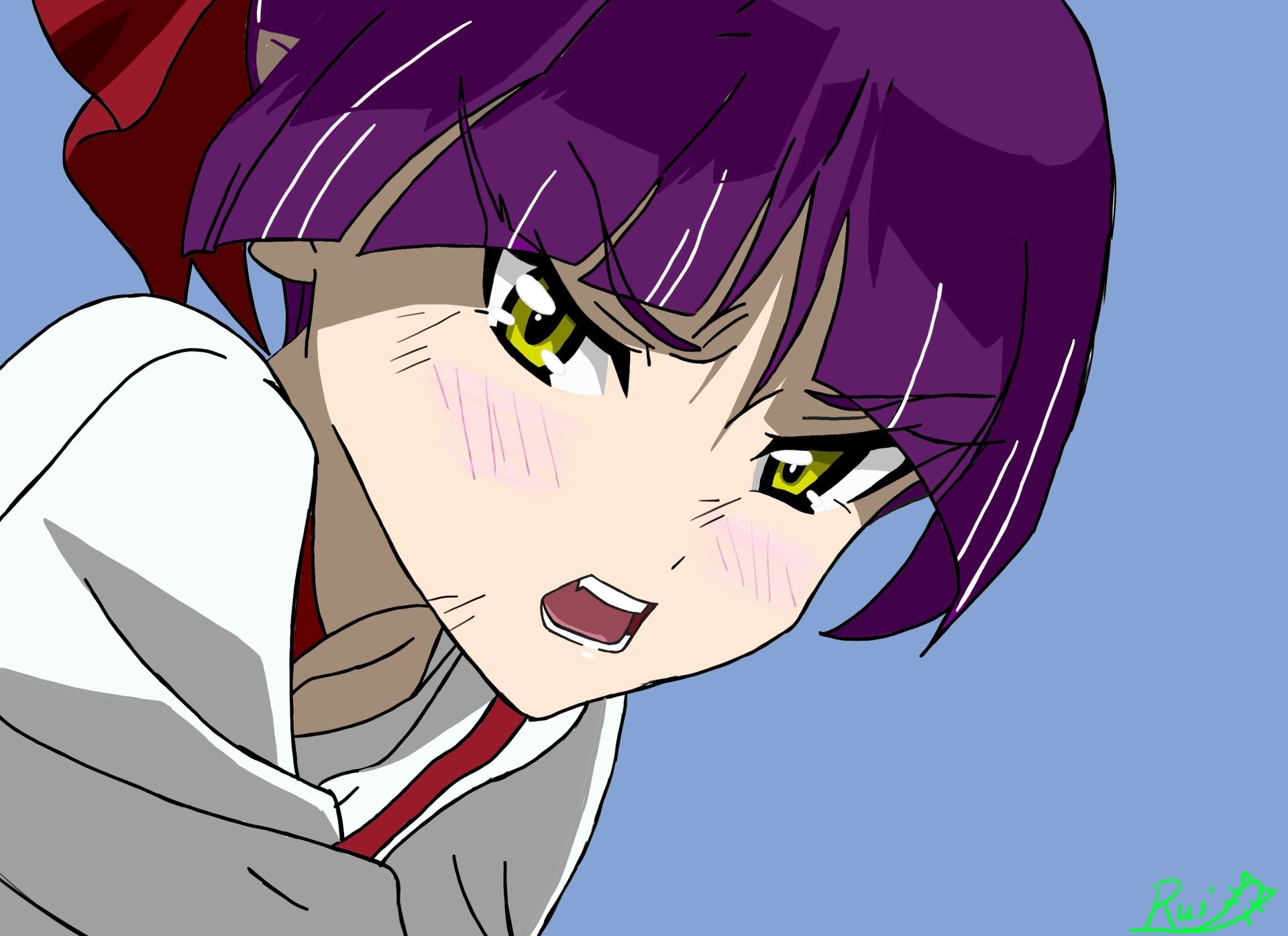 Download Neko Musume Anime GeGeGe No Kitaro HD Wallpaper by ルシにゃ