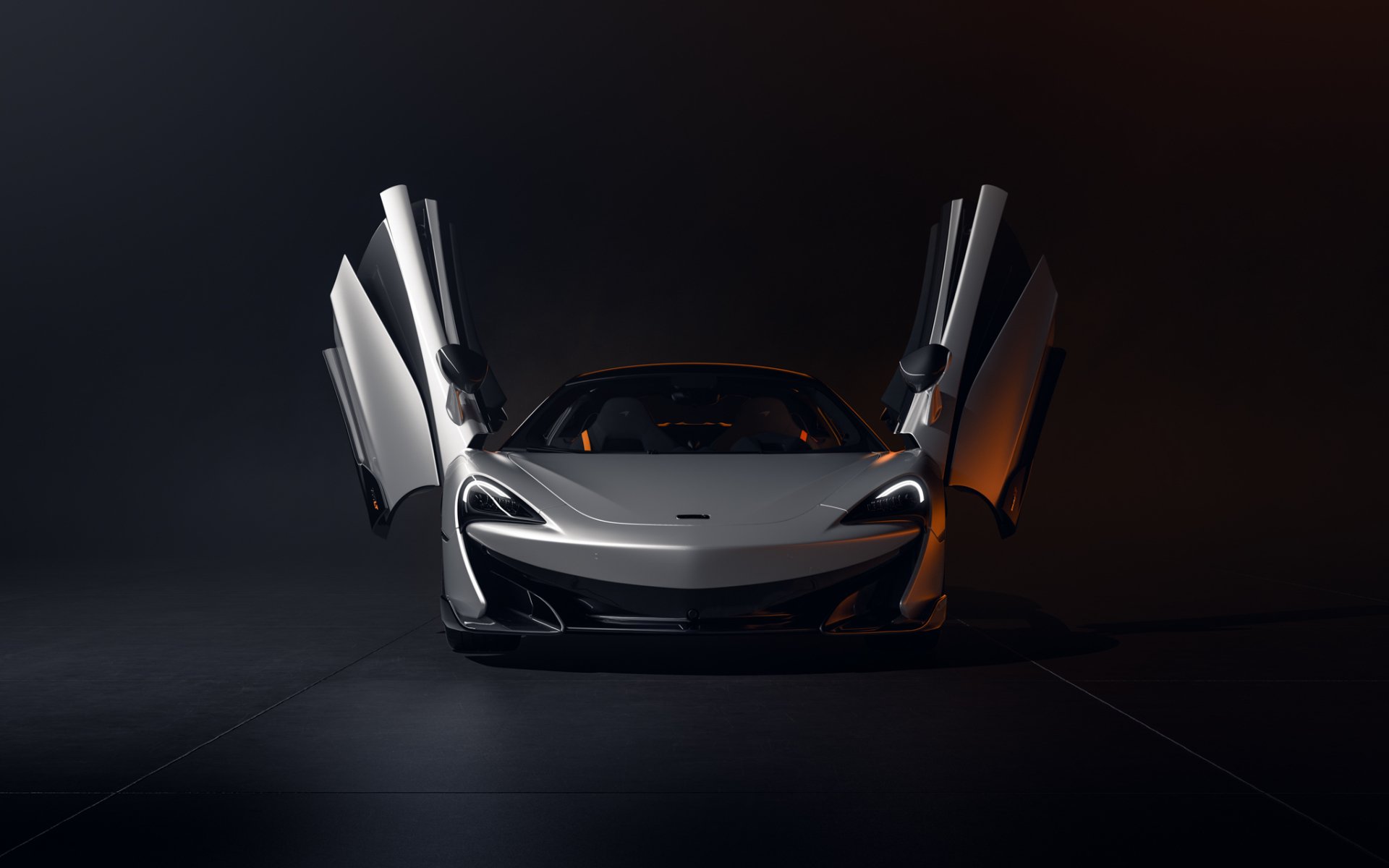 Download Supercar Silver Car Car McLaren Vehicle McLaren 600LT HD Wallpaper