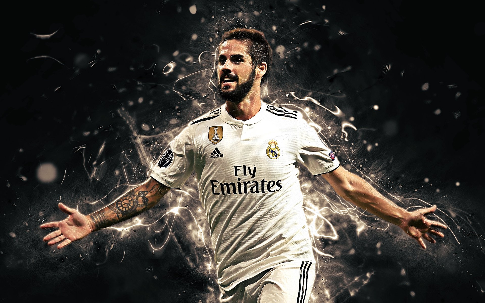 Download Spanish Real Madrid C.F. Soccer Isco Sports HD Wallpaper