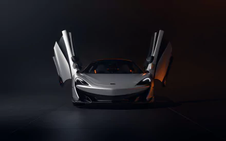 supercar silver car car McLaren vehicle McLaren 600LT HD Desktop Wallpaper | Background Image