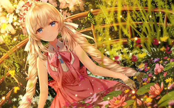 Anime Fate/Grand Order Fate Series Marie Antoinette Twintails HD Wallpaper | Background Image