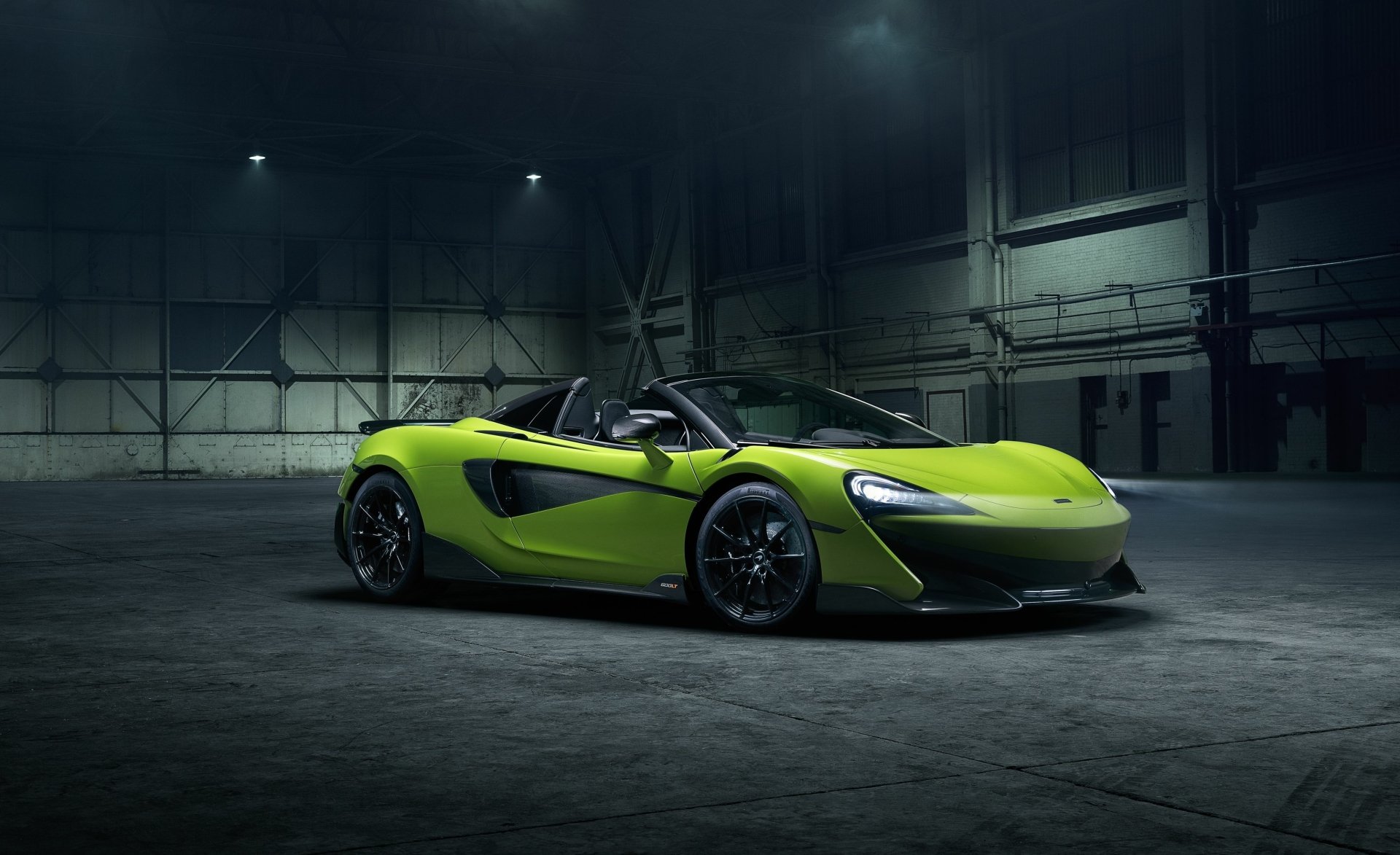 Download Green Car Supercar Car McLaren Vehicle McLaren 600LT 4k Ultra