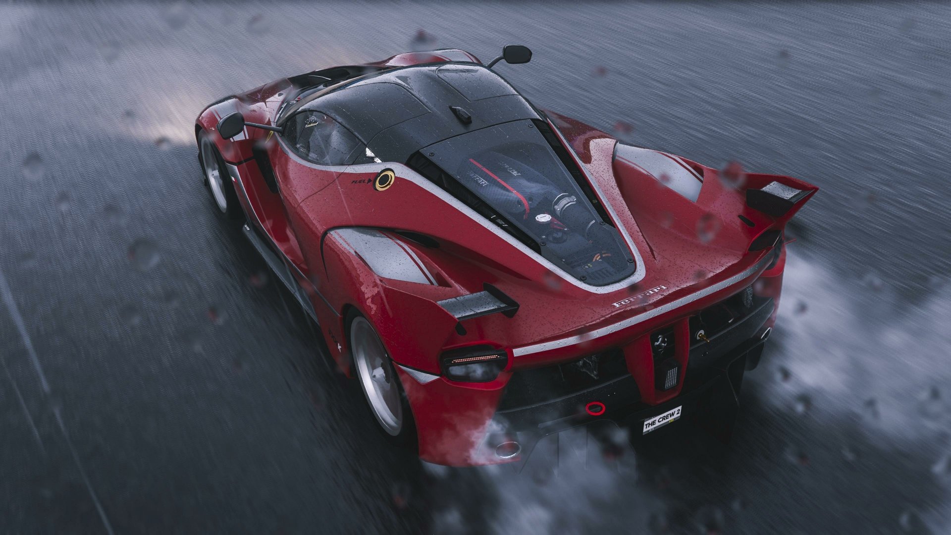 Download Supercar Vehicle Car Ferrari Ferrari FXX-K Video Game The Crew 2  4k Ultra HD Wallpaper