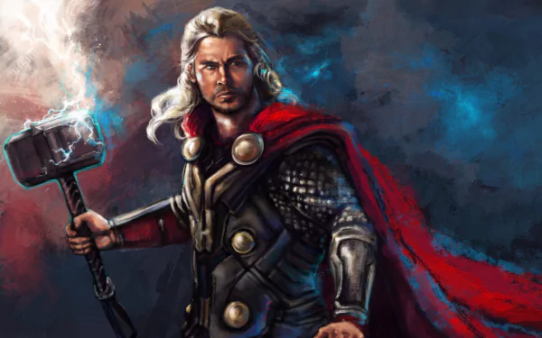 Chris Hemsworth Comic Thor HD Desktop Wallpaper | Background Image