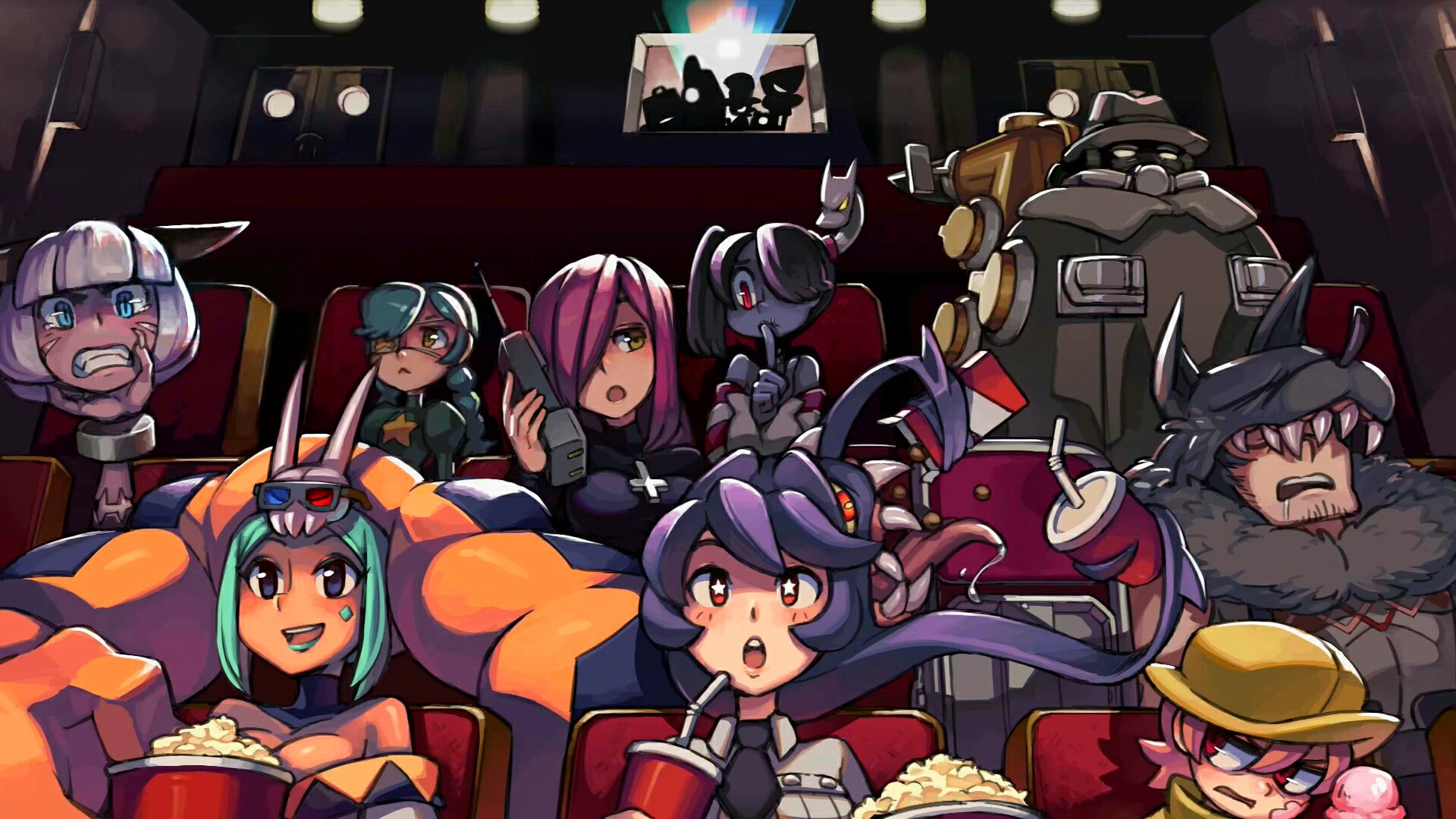 Video Game Skullgirls HD Wallpaper | Background Image