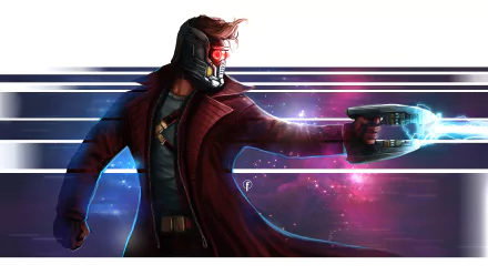Guardians of the Galaxy Comic Star Lord HD Desktop Wallpaper | Background Image