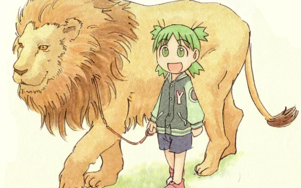 lion Yotsuba Koiwai HD Desktop Wallpaper | Background Image