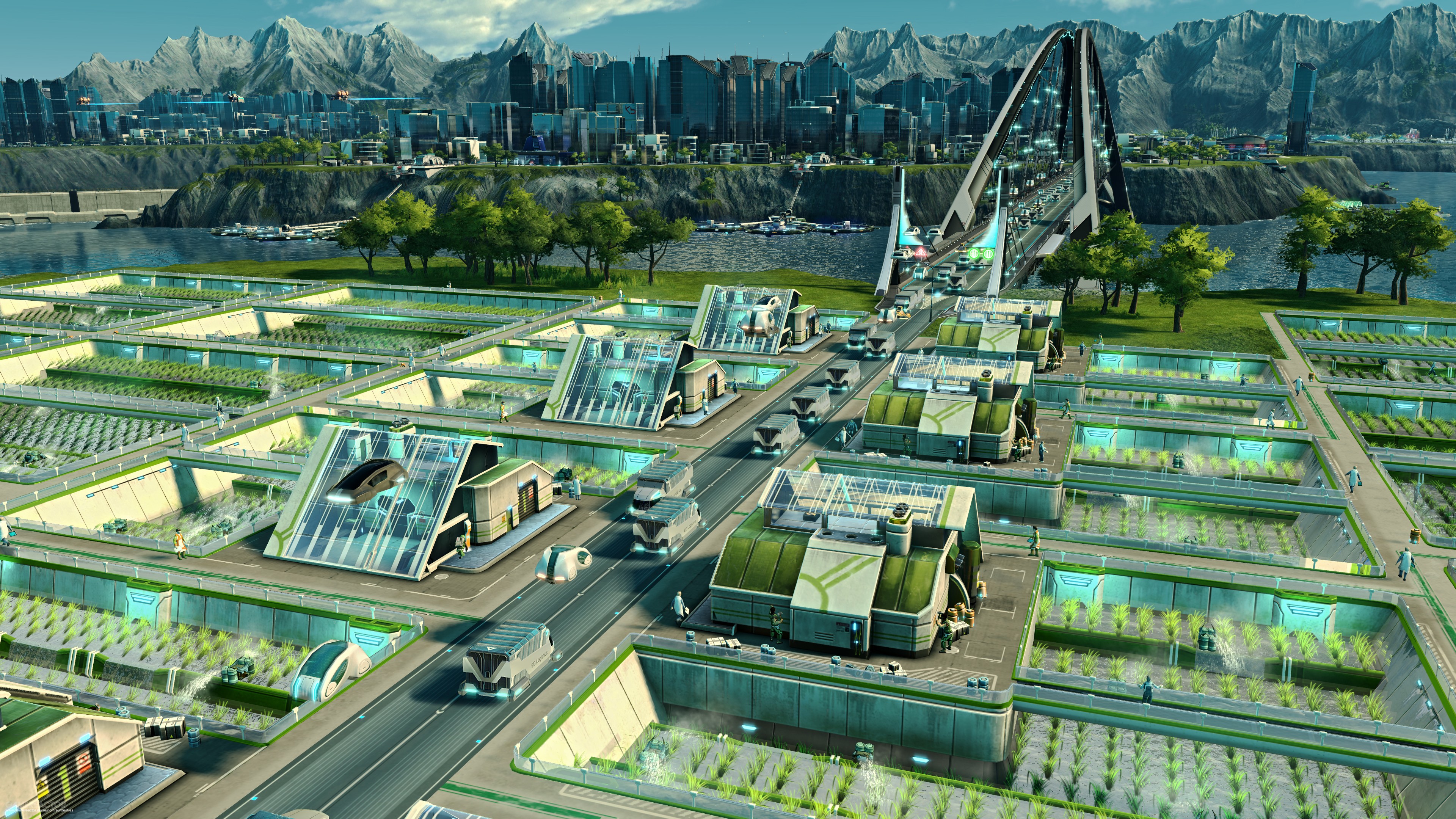 Video Game Anno 2205 HD Wallpaper | Background Image