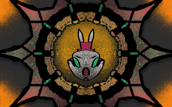 Artistic Alien Rabbit HD Wallpaper | Background Image