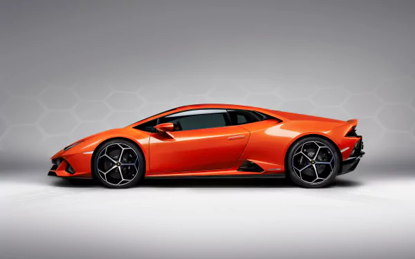 supercar orange car car Lamborghini vehicle Lamborghini Huracan Evo HD Desktop Wallpaper | Background Image