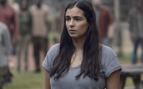 Tara Chambler, portrayed by Alanna Masterson in The Walking Dead, shown in a high-resolution 4K Ultra HD PC desktop wallpaper and background.