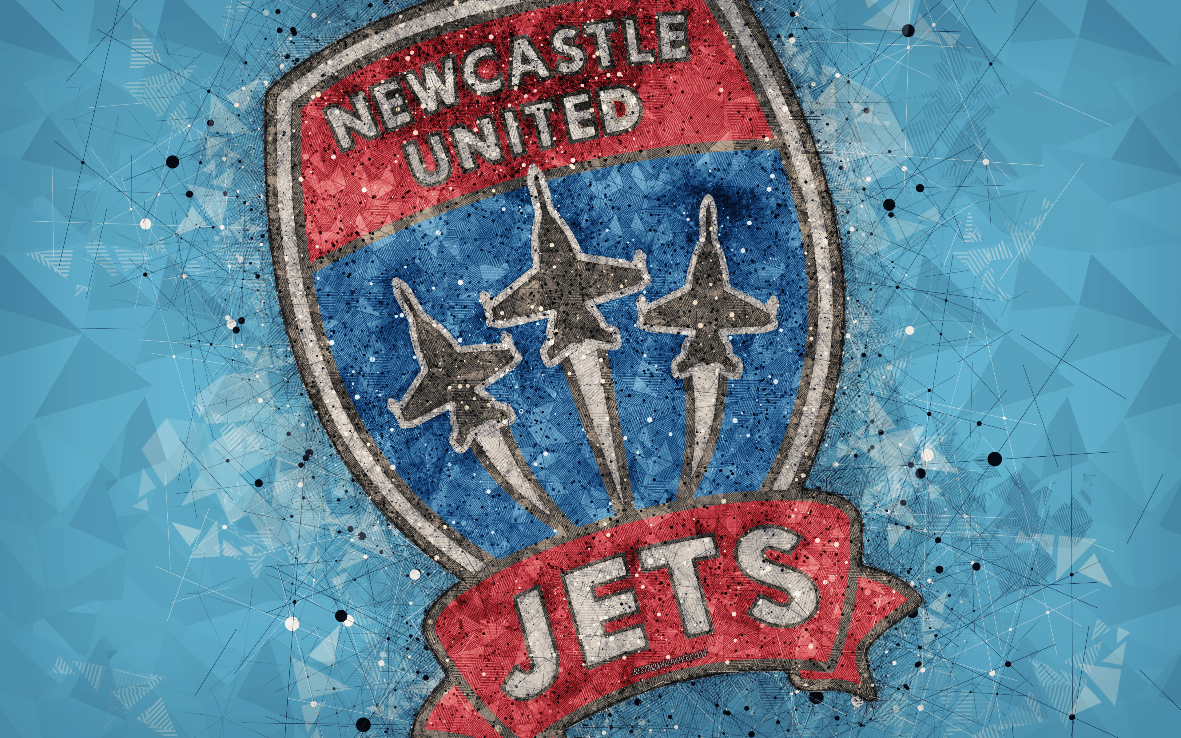 Newcastle Jets Fc 4k Ultra Hd Wallpaper Background Image 3840x2400